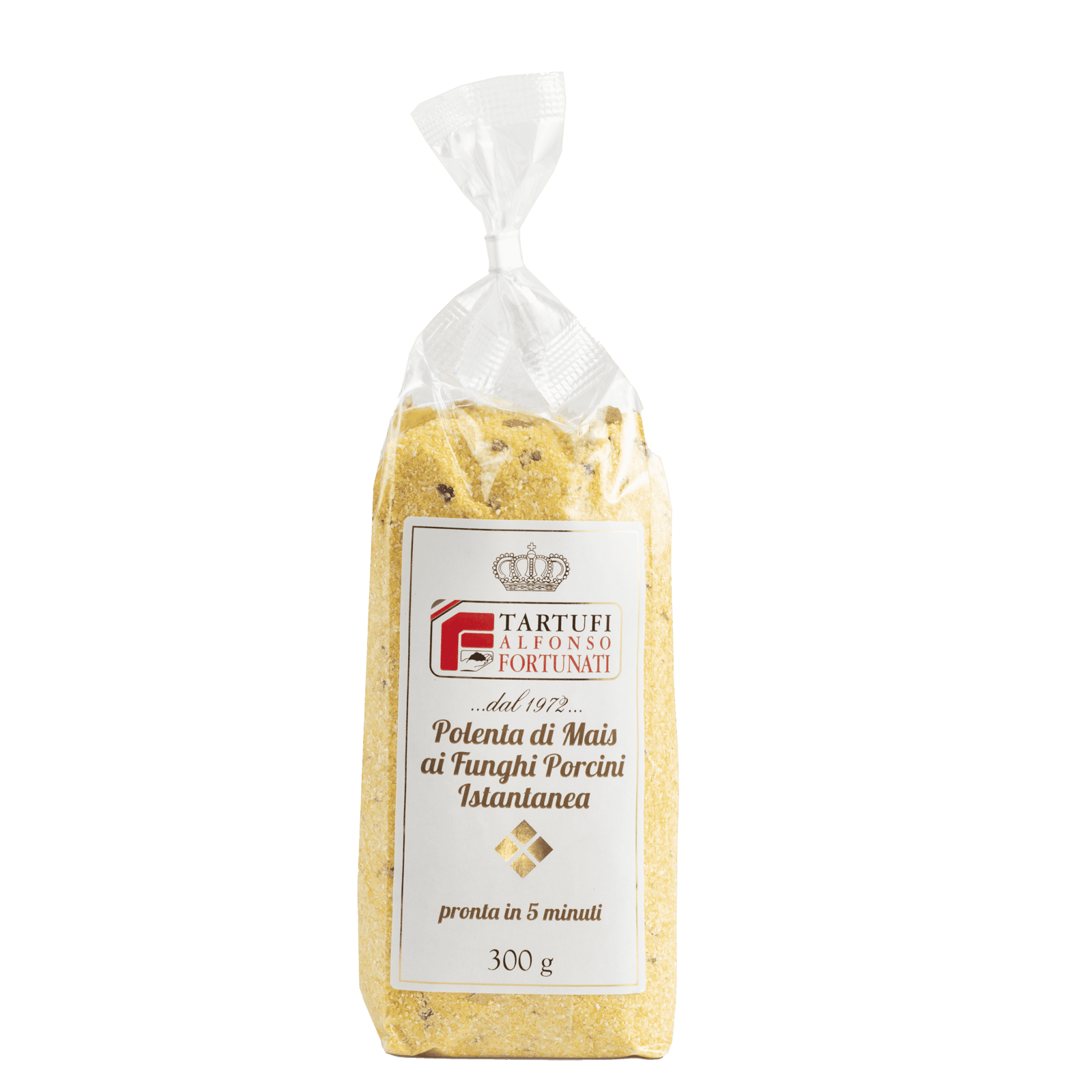 Polenta met eekhoorntjesbrood