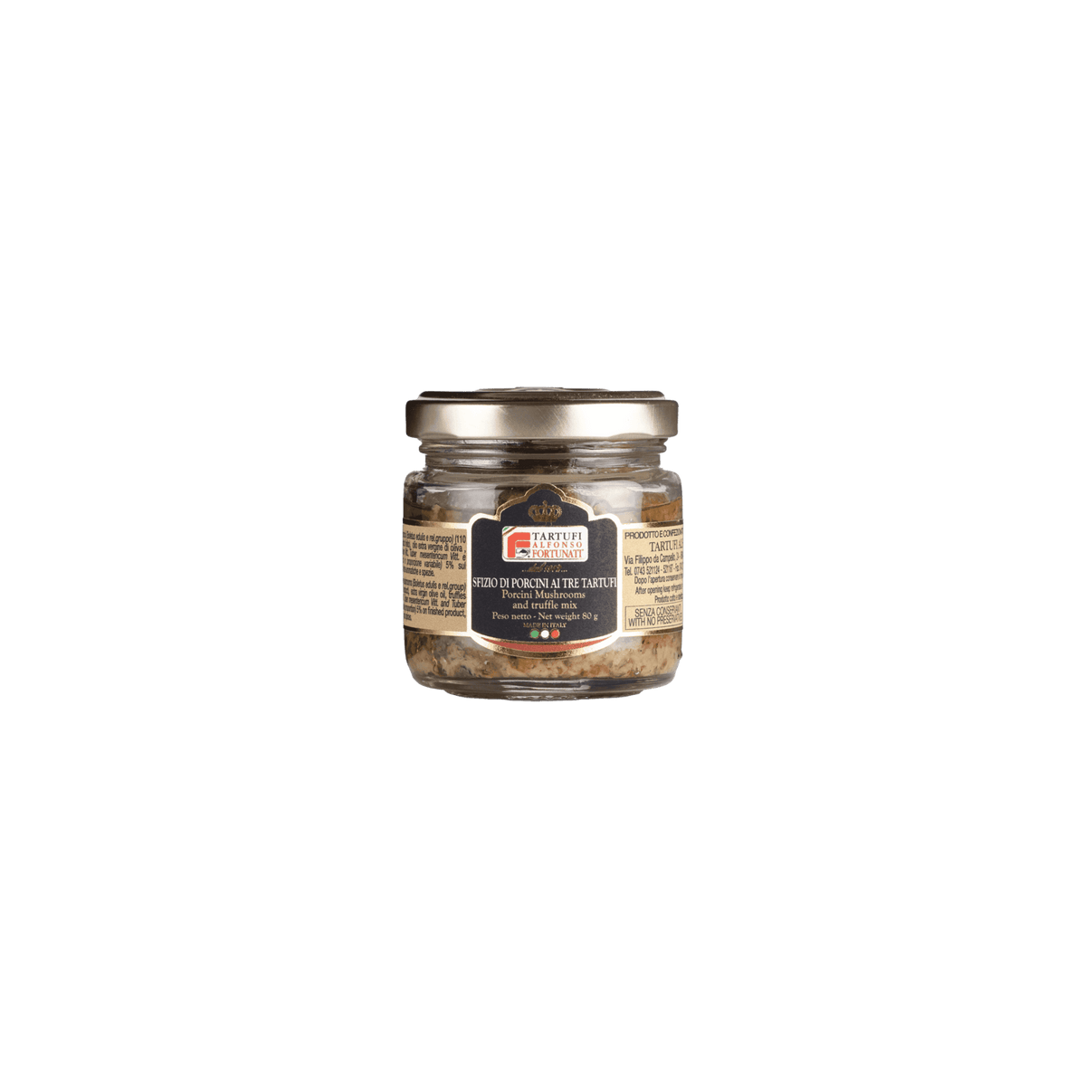 Eekhoorntjesbrood crème met truffelmix