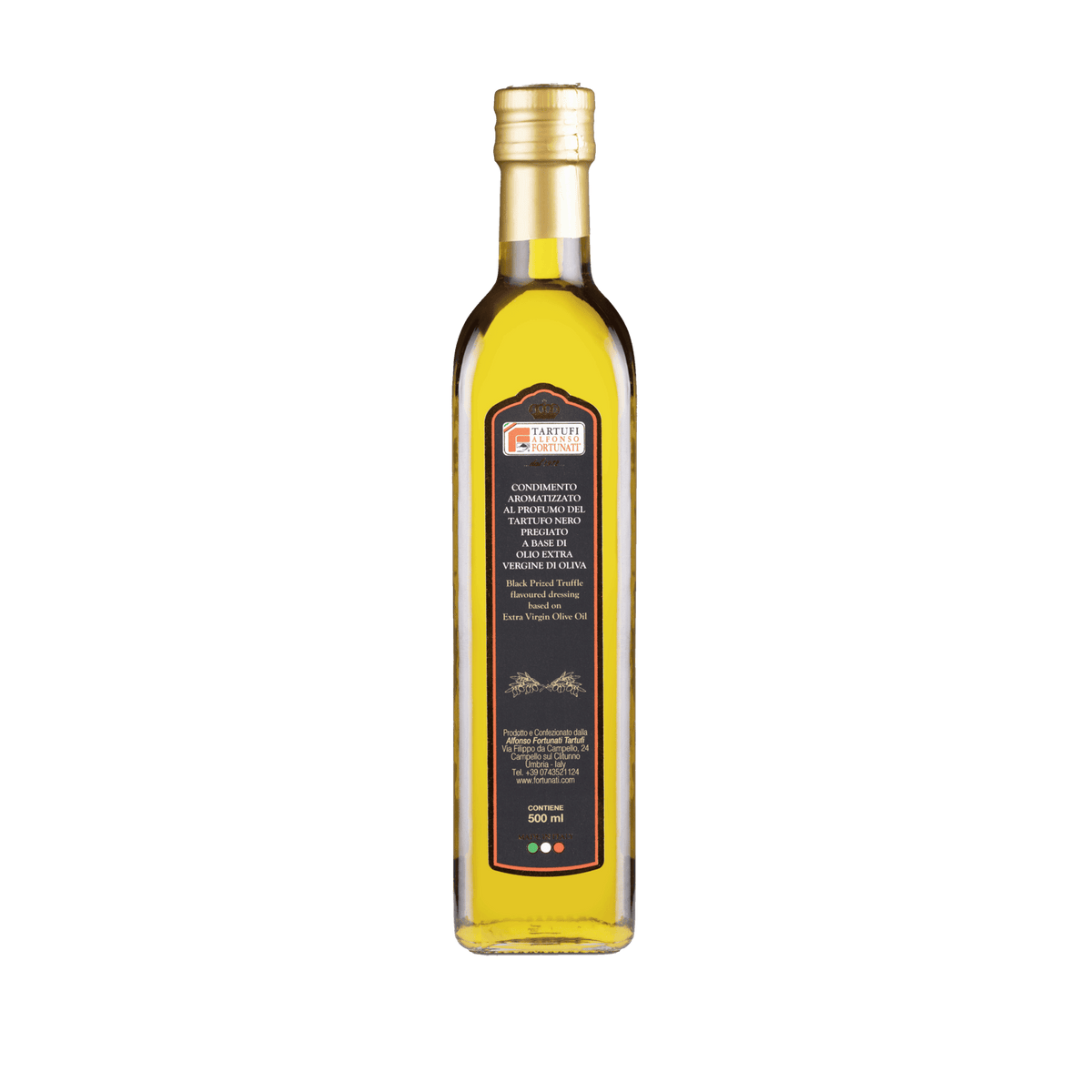 Pasta met truffelolie en paddenstoelen