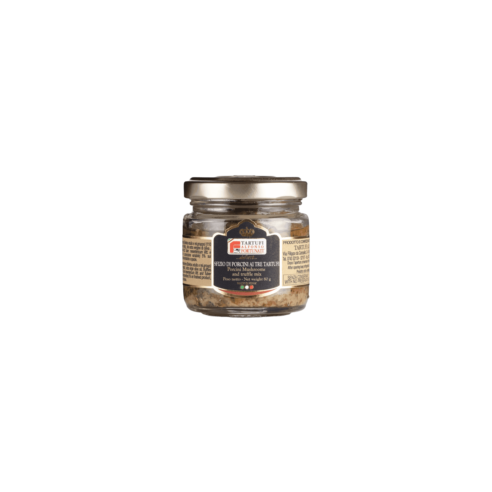 Eekhoorntjesbrood crème met truffelmix