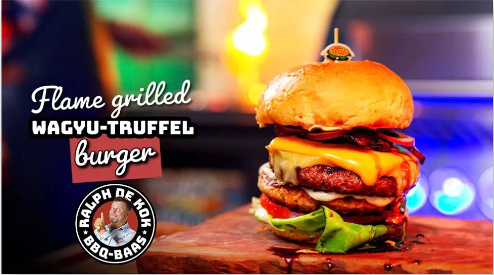 Wagyu-Truffelburger met rösti (by Ralph de Kok)